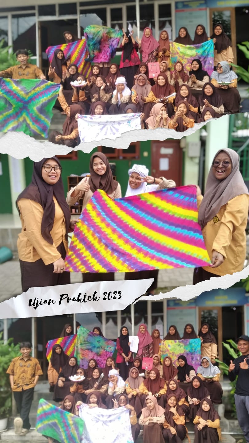 PRAKTEK PEMBUATAN KERAJINAN BATIK 
